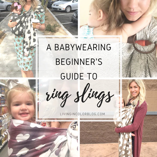 Un guide pour les débutants en portage en écharpe porte-bébé Ring Sling.