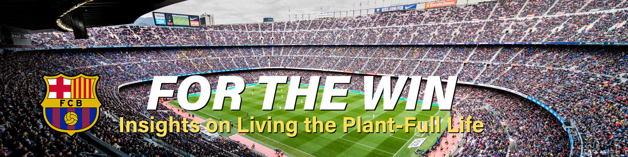 For the Win. Insights on Living the Plant-Full Life