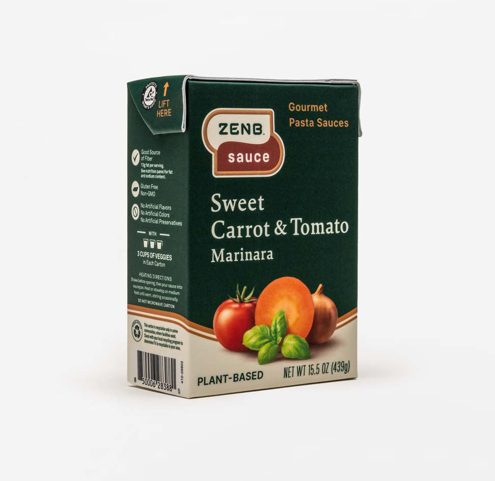 ZENB Sweet Carrot Gourmet Sweet Carrot Gourmet Pasta Sauce | ZENB