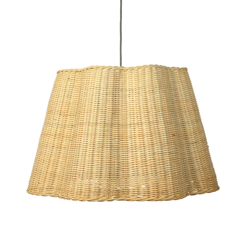 lampshades wicker