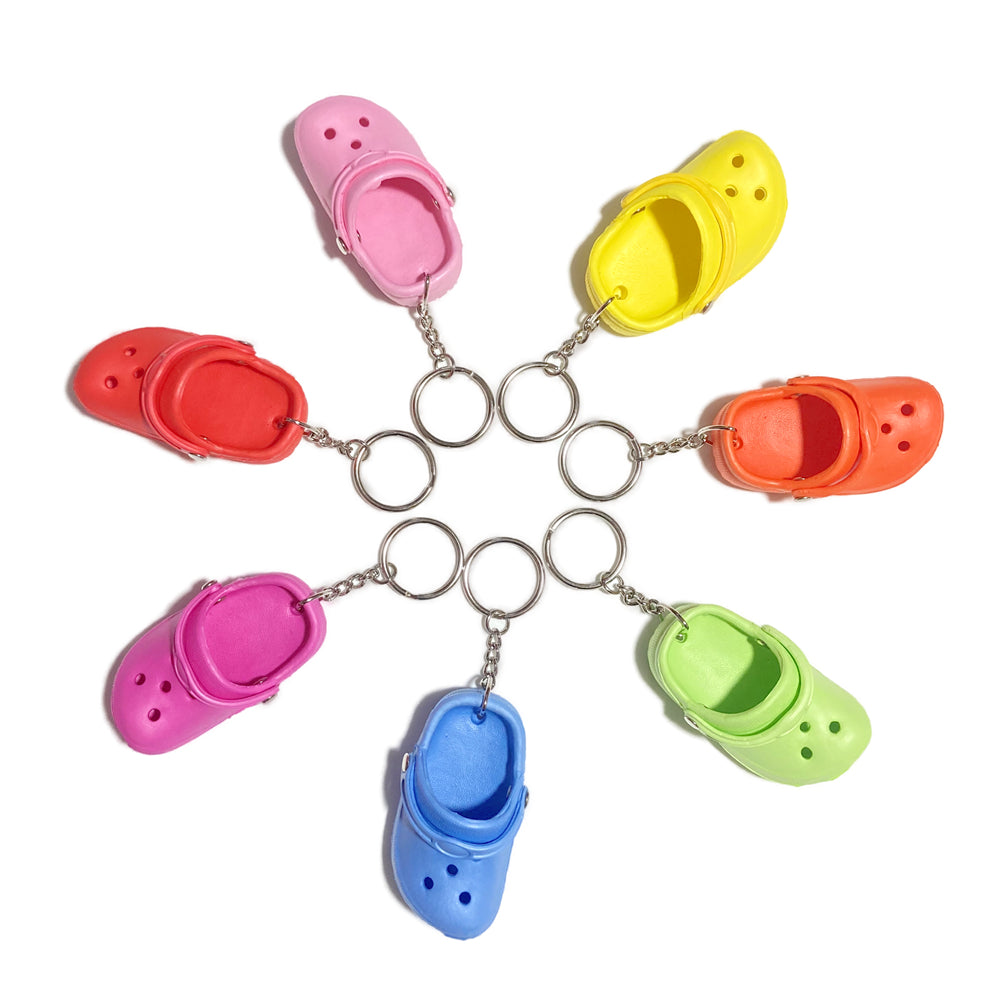 mini crocs keyring