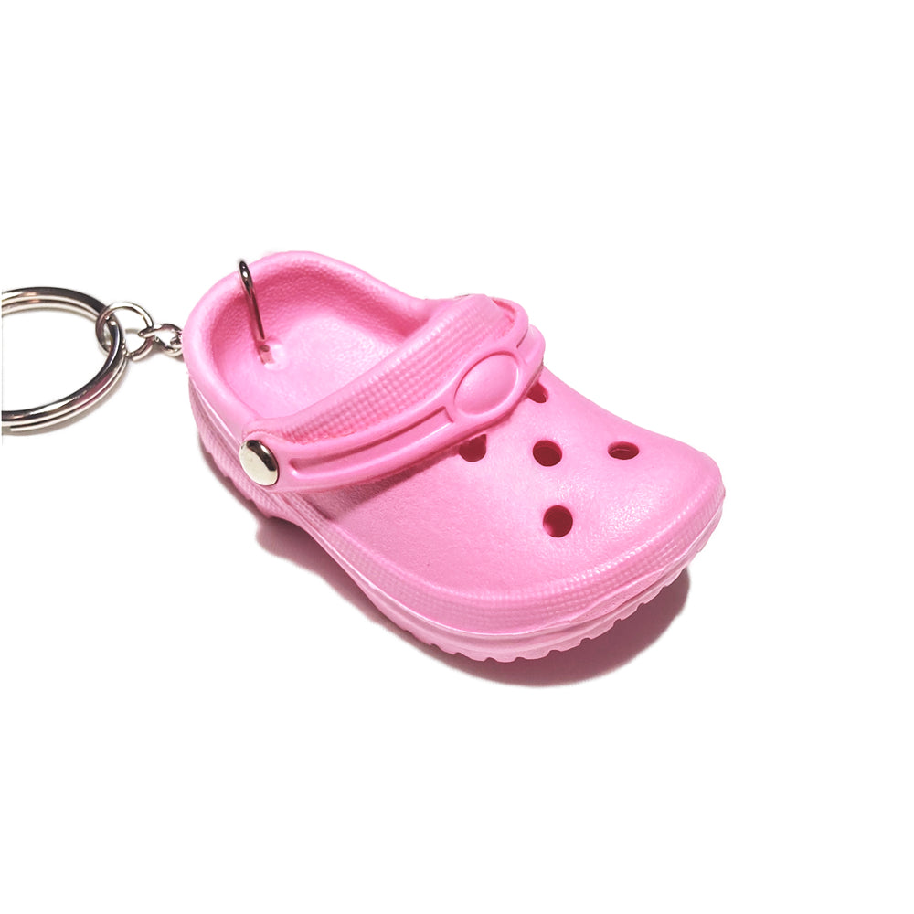 white croc keychain