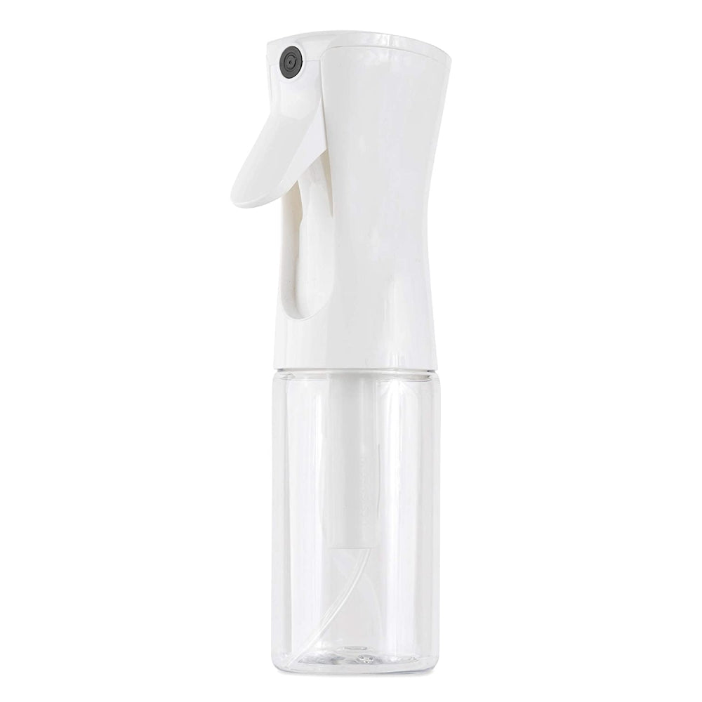 transparent spray bottle