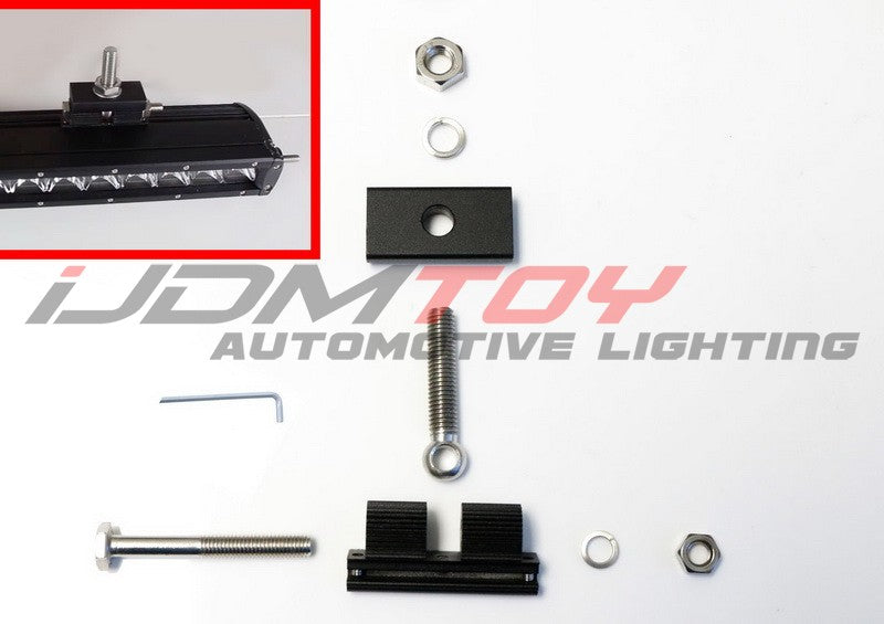 Chevrolet Silverado GMC Sierra Behind Grille LED Light Bar Kit Install —  iJDMTOY.com