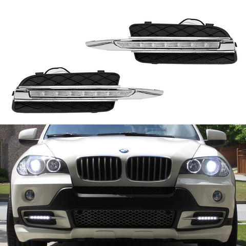 Direct Fit 15W High Power LED Daytime Running Light Kit For 11-13