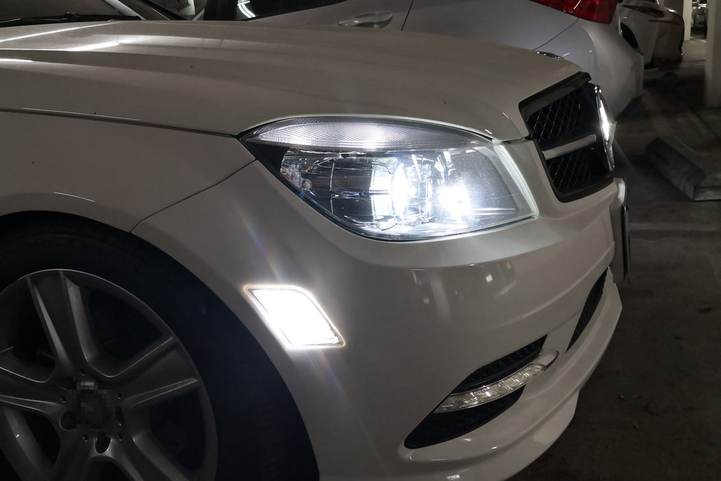 led marker side mercedes w204 2008 bulb c300 c350 euro