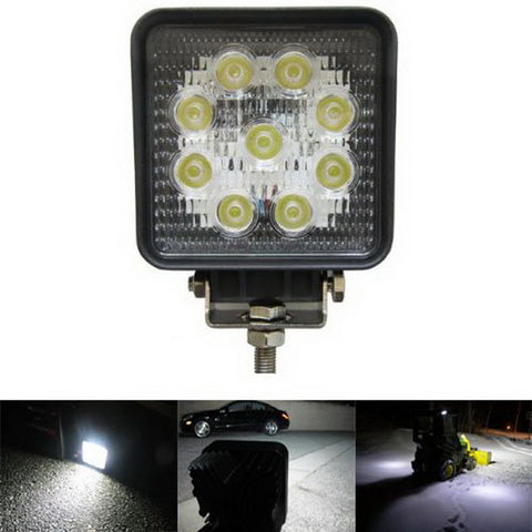 Off-Road LED Work Light / LED Driving Light with Push-Button Switch