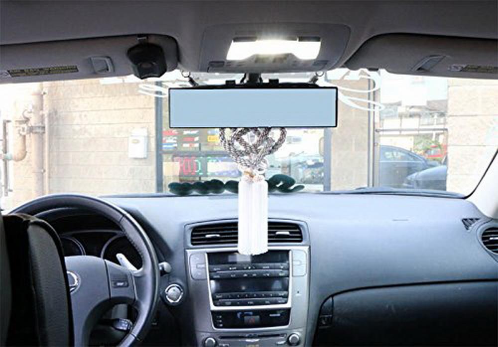 panoramic anti glare rearview mirror