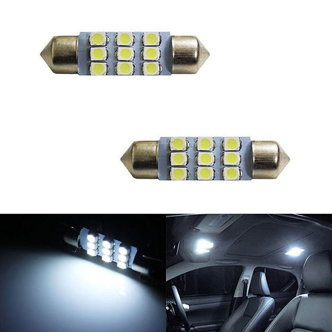 Black UV Ultraviolet 168 194 2825 T10 LED Bulbs For Car Interior Map D —  iJDMTOY.com