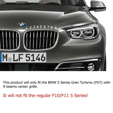 M-Color Grille Insert Trims For 96-99 BMW E36 3 Series w/11 Beam