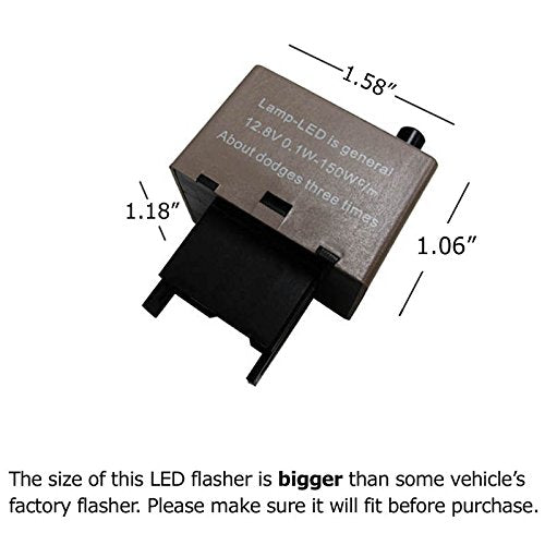 8-Pin Flashing Adjust LED Flasher Relay Fix —