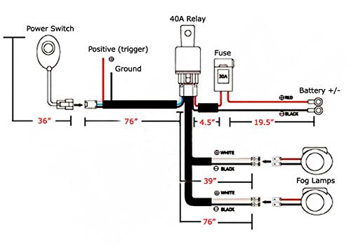 Universal Relay Harness Wire Kit W Led Light On Off Switch Ijdmtoy Com