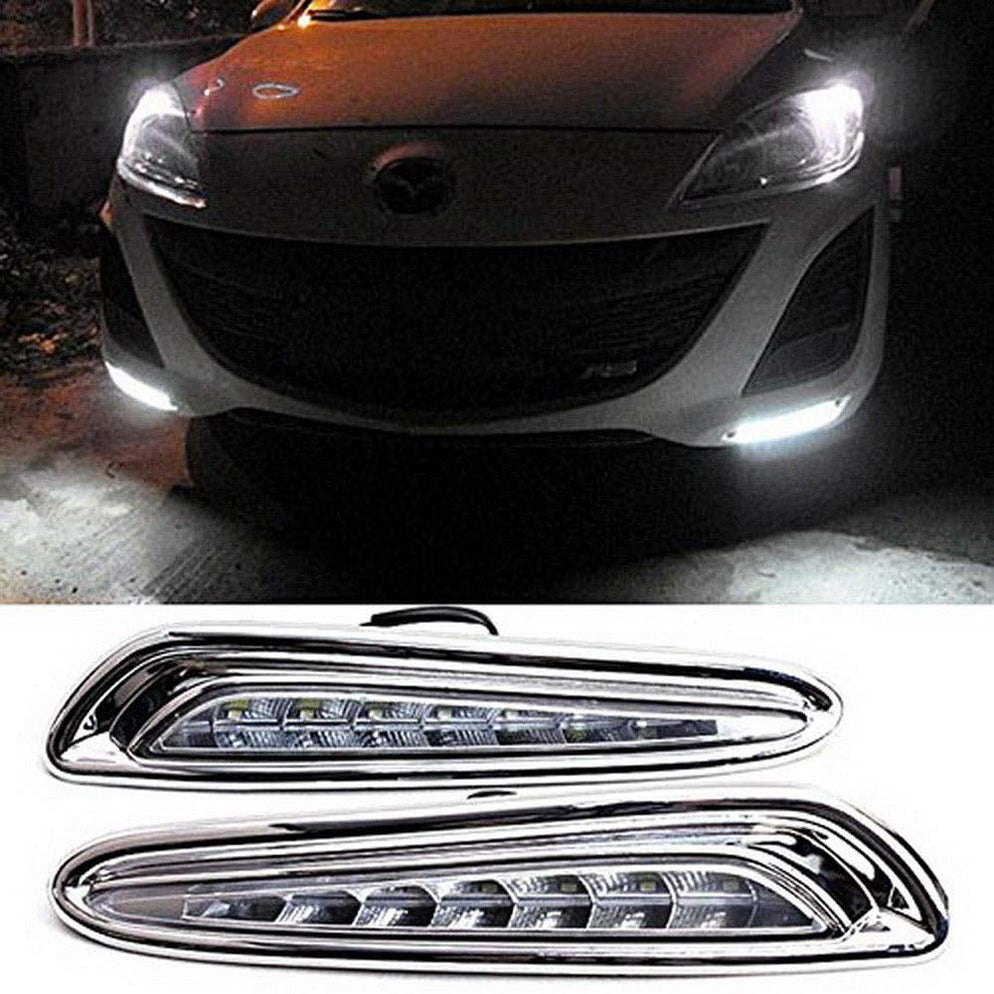 20102013 Mazda 3 OEM Fit LED Daytime Running Light Kit