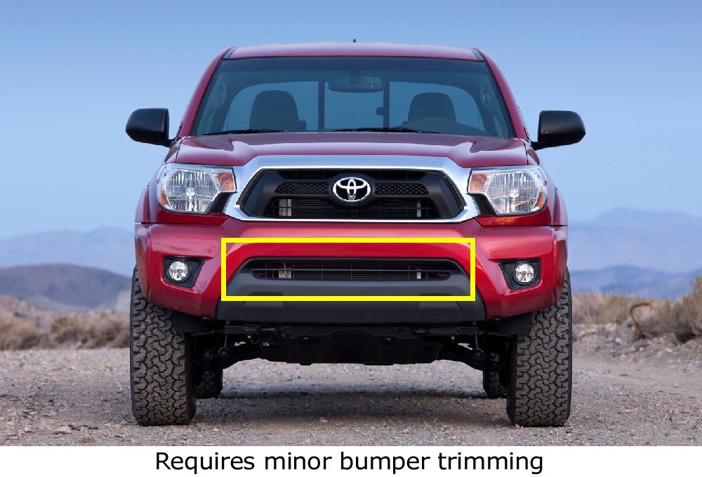 2005-2015 Toyota Tacoma Lower Bumper 30