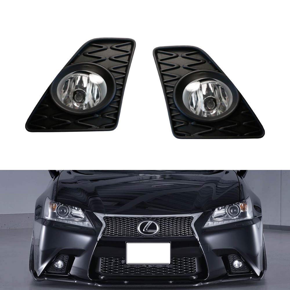 13 15 Lexus Gs350 Gs460 Gs450h Clear Or Yellow Lens Halogen Fog Light Ijdmtoy Com