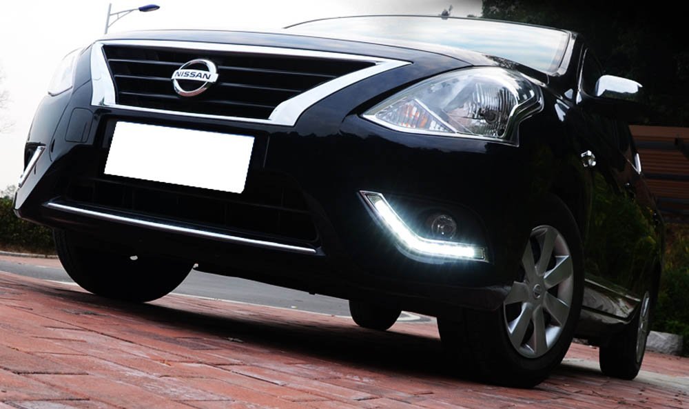 nissan versa daytime running lights