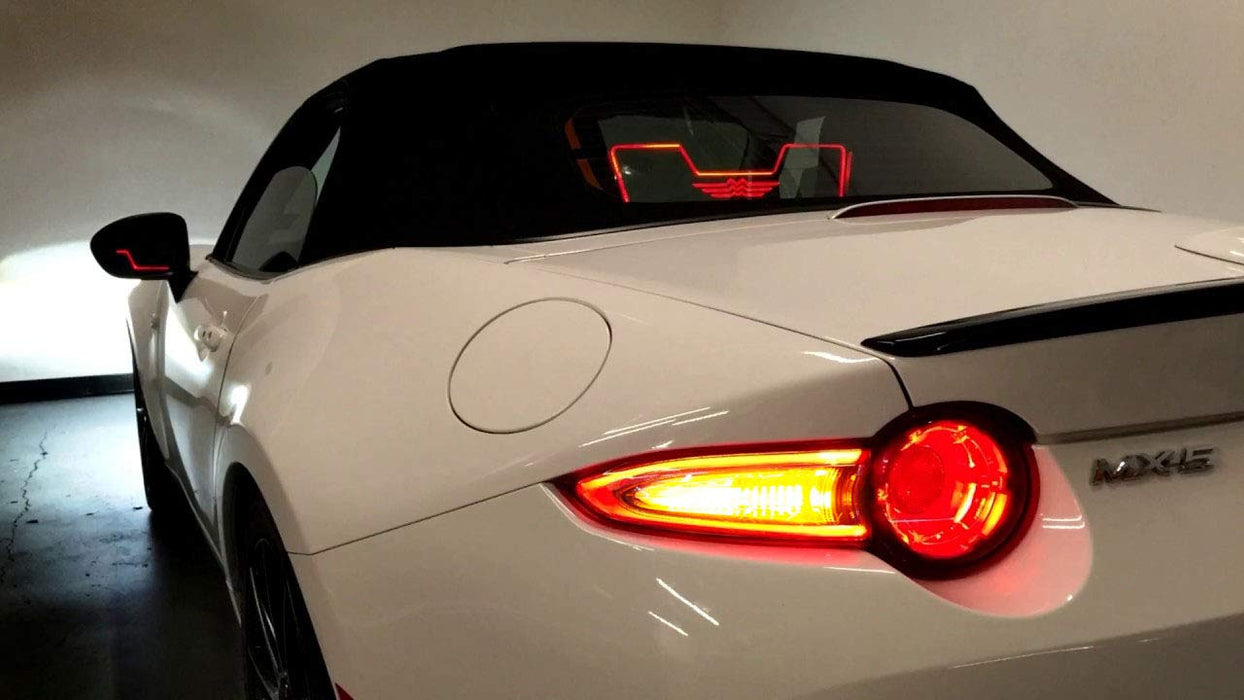 54-SMD Amber or Red Full LED Sequential Dynamic Flash Turn Signal Lighting Kit For 2016-up Mazda MX-5 ND Taillamps