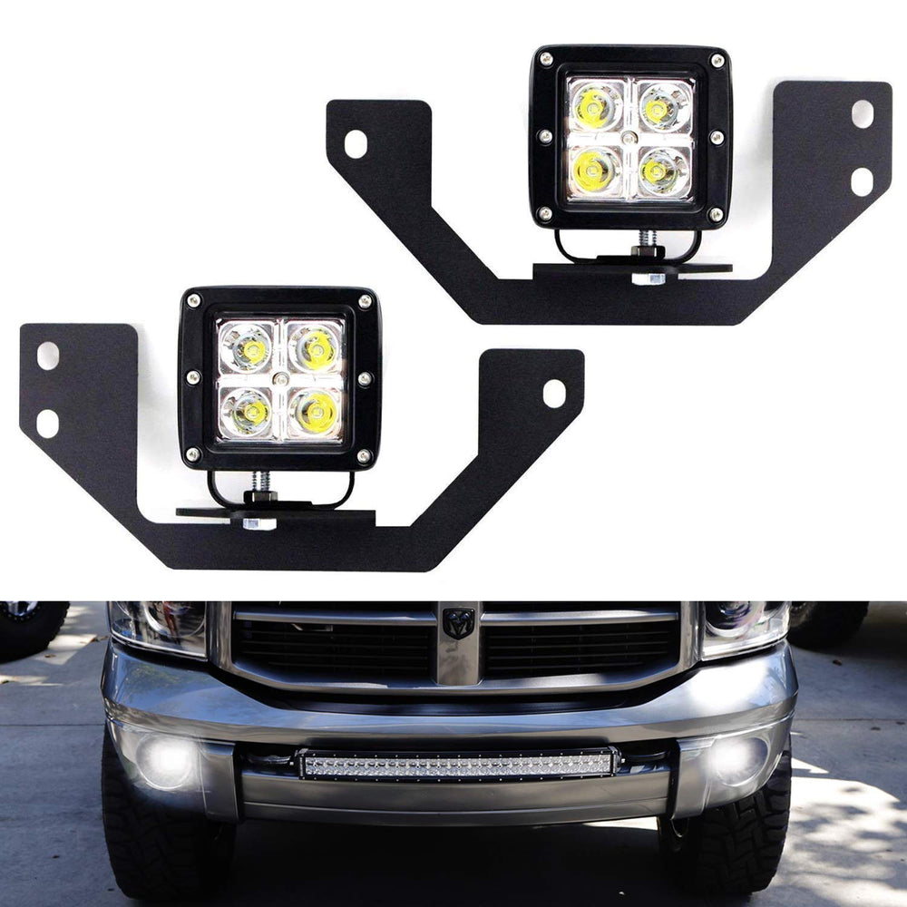 ram 1500 fog light bracket