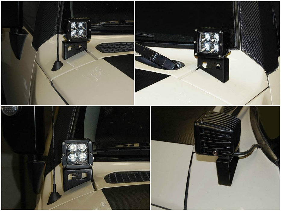 2007-2014 Toyota FJ Cruiser LED Front Cowl Pod Fog Light ... toyota wire harness retainer 