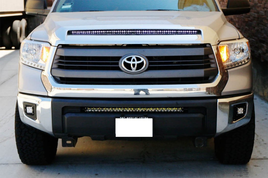 LED Light Bar Kit 30" 2014-21 Toyota Tundra Lower Bumper — iJDMTOY.com