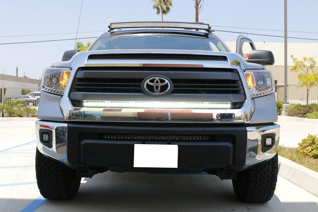 2014-21 Toyota Tundra Behind the Grill 45" LED Light Bar Kit — iJDMTOY.com