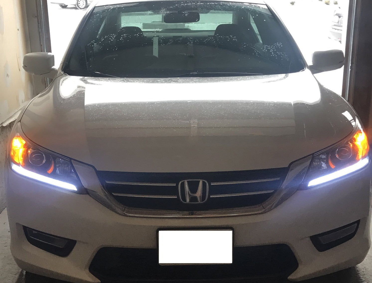 13-15 Honda Accord Even Illuminating Headlight LED DRL Retrofit