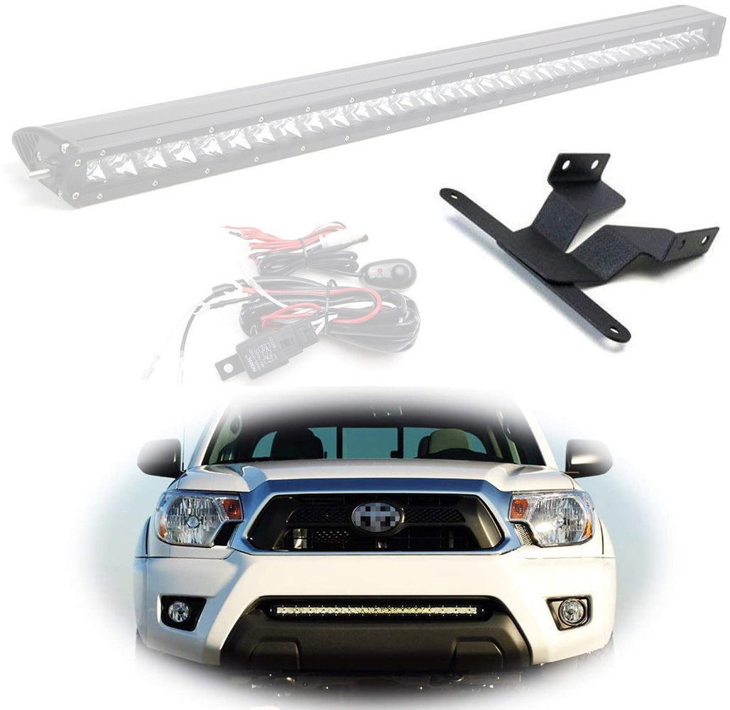 2014 toyota tacoma front light bar