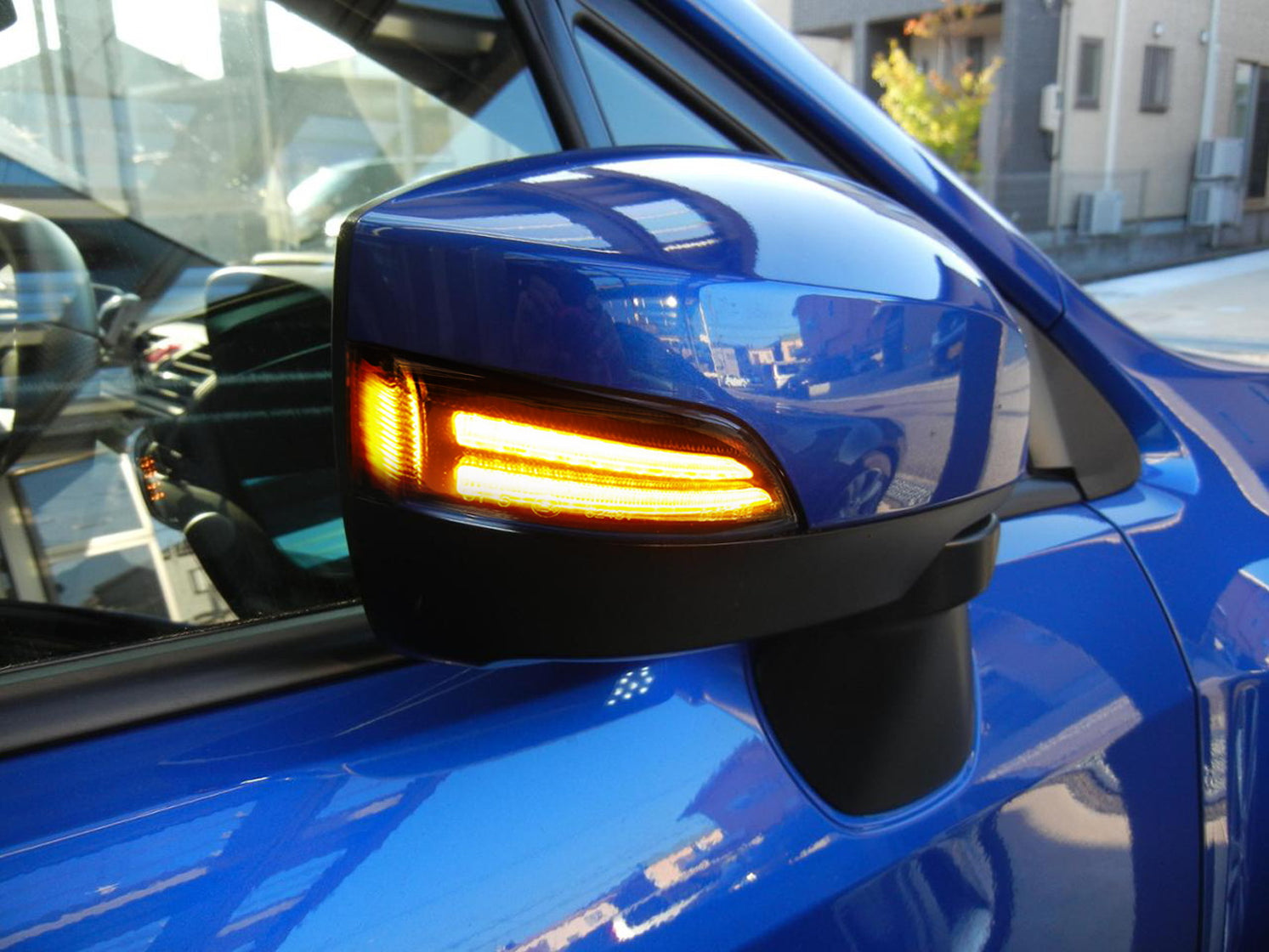 Subaru WRX STI LED Side Mirror Blinker DRL Turn Signal Light — iJDMTOY.com