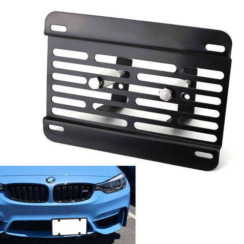 Front Bumper Tow Hook License Plate Mount Bracket Holder For MINI Cooper  02-14