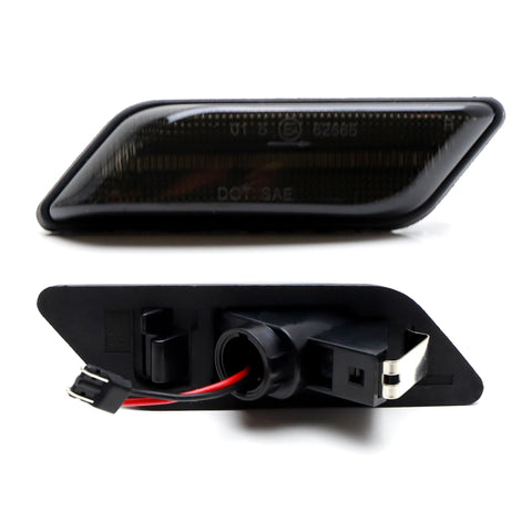 Sequential Amber LED Front Side Marker Lights For Mitsubishi