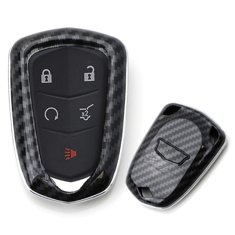 HIBEYO Key Fob Cover for Audi A6 A7 A8 2020 2021 E-tron Q8 Q7 Key Shell  with Keychians Aluminum and Leather Material for Audi Accessories 2022 Key