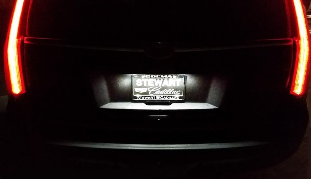 led licence plate