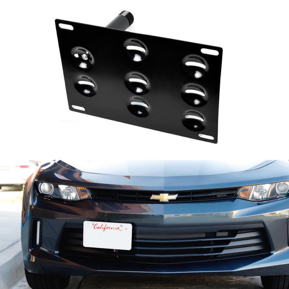 how to install front license plate bracket on chevy equinox