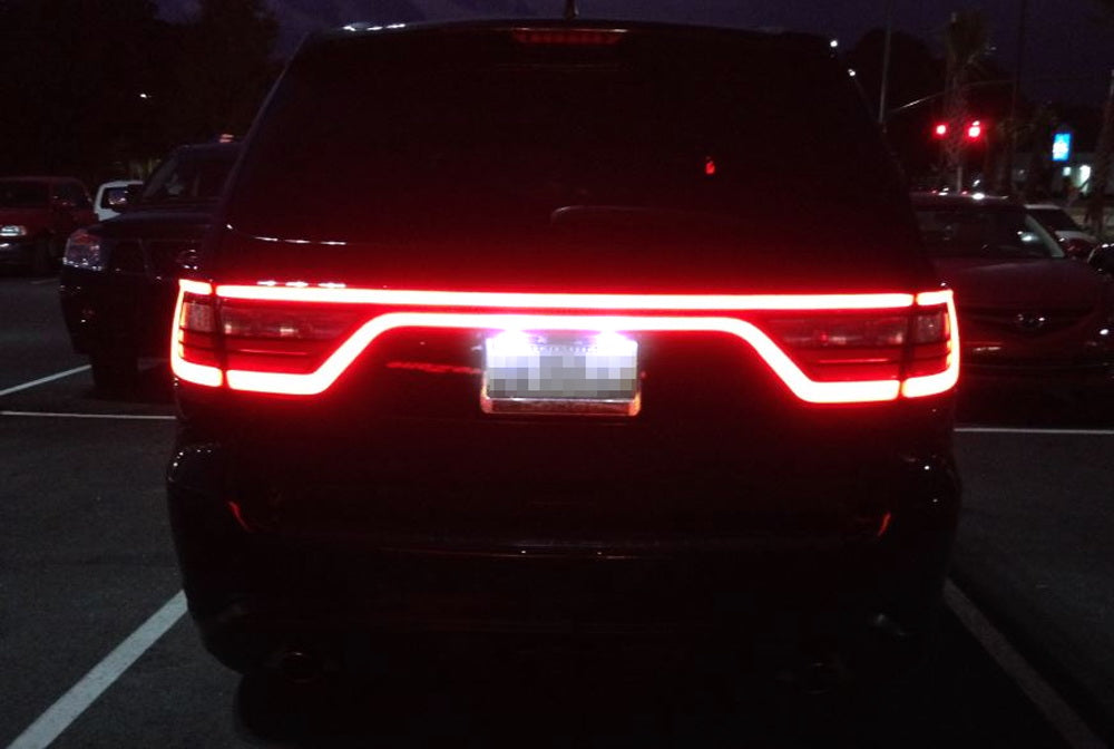 2014 dodge durango led license plate light