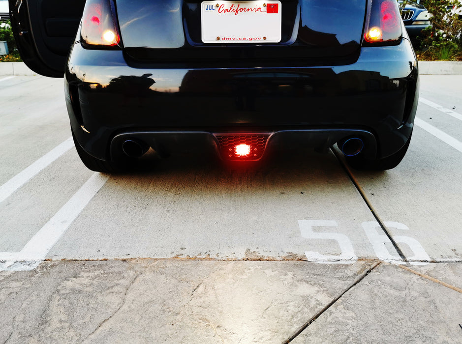Rear Bumper Center Backup Reverse Light For 13-19 Fiat 500 Abarth GQ