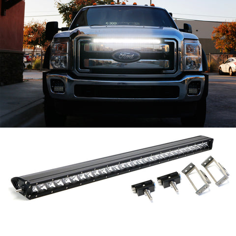 For 11-16 Ford F250 F350 Super Duty Mount Hood Hinge LED Light Pod Mount  Bracket