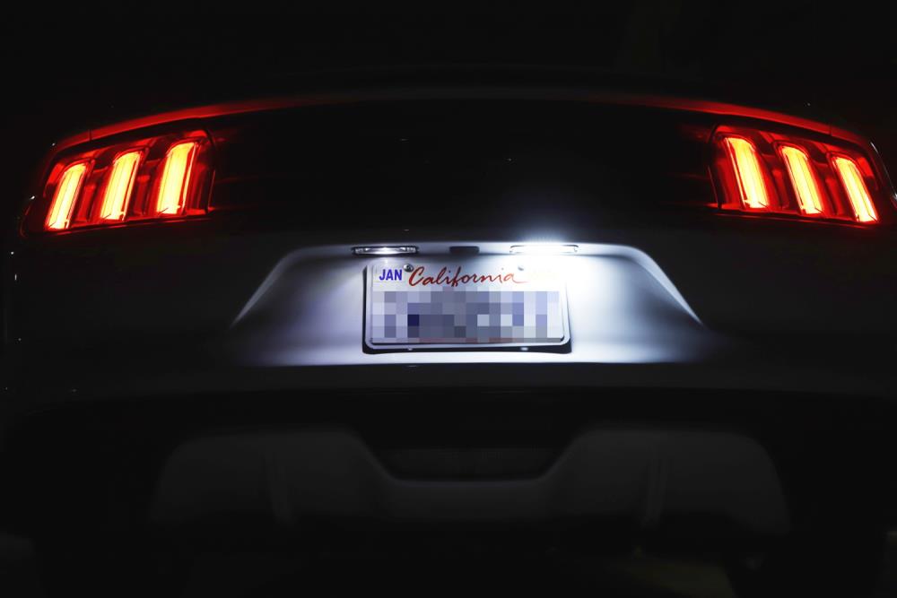 led licence plate