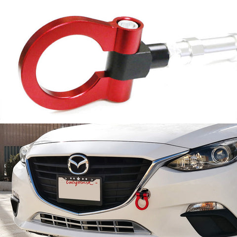 Sports Red Track Racing Style Aluminum Tow Hook Ring For 2003-2004 Nis —  iJDMTOY.com