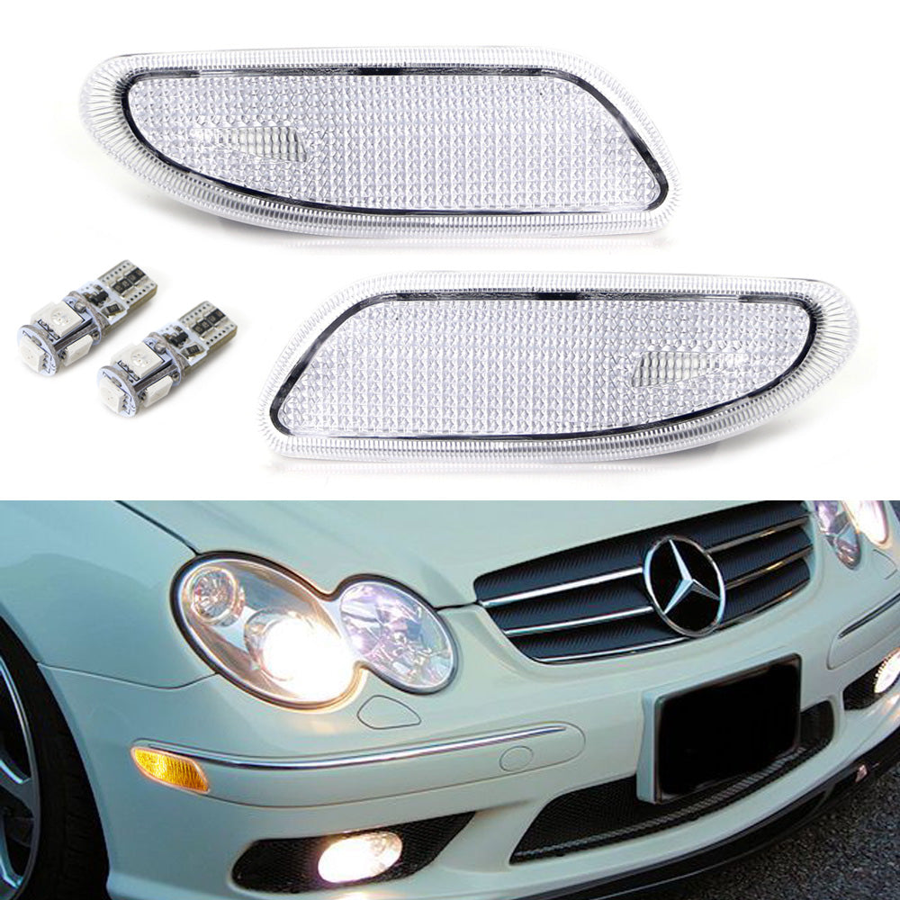 Side Marker Lights LED For Mercedes C230 C240 — iJDMTOY.com