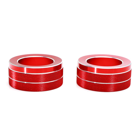 Red Track Racing Style Aluminum Tow Hook Ring For 2020-up Toyota Supra GR —