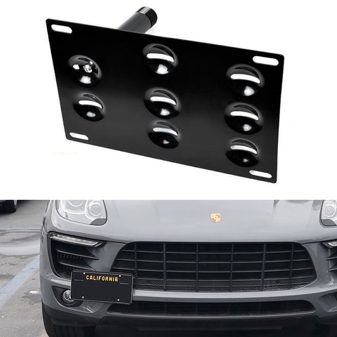  iJDMTOY No Drill Front Bumper Tow Hook License Plate Mounting  Bracket Adapter Kit Compatible with 2008-2013 Cadillac CTS and CTS-V,  2013-2019 ATS : Automotive