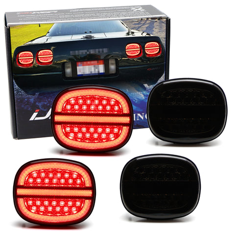 LED Rear Fog Light Conversion Kit For 11-21 Jeep Grand CherokeeWk2