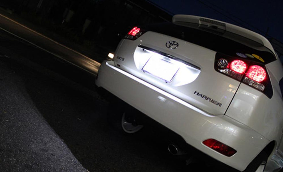 08-13 Highlander & 99-03 Lexus RX300 LED License Plate Lights — iJDMTOY.com