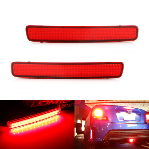 Full LED Bumper Reflector Tail & Brake Lights For 18-up Toyota