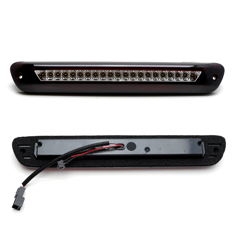 Smoked Double C-Ring Full LED High Mount Third Brake Lamp For Ford 200 —