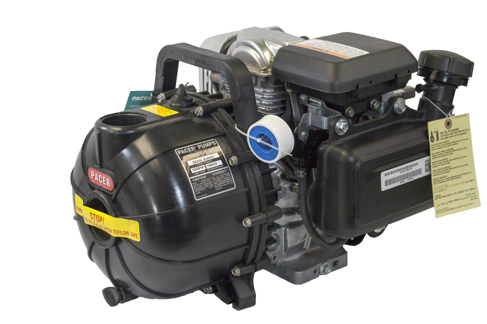 Pacer Pumps - 2" Pump Honda Engine
