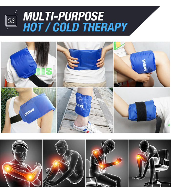 Arris Ice Packs for Waist Injuries 