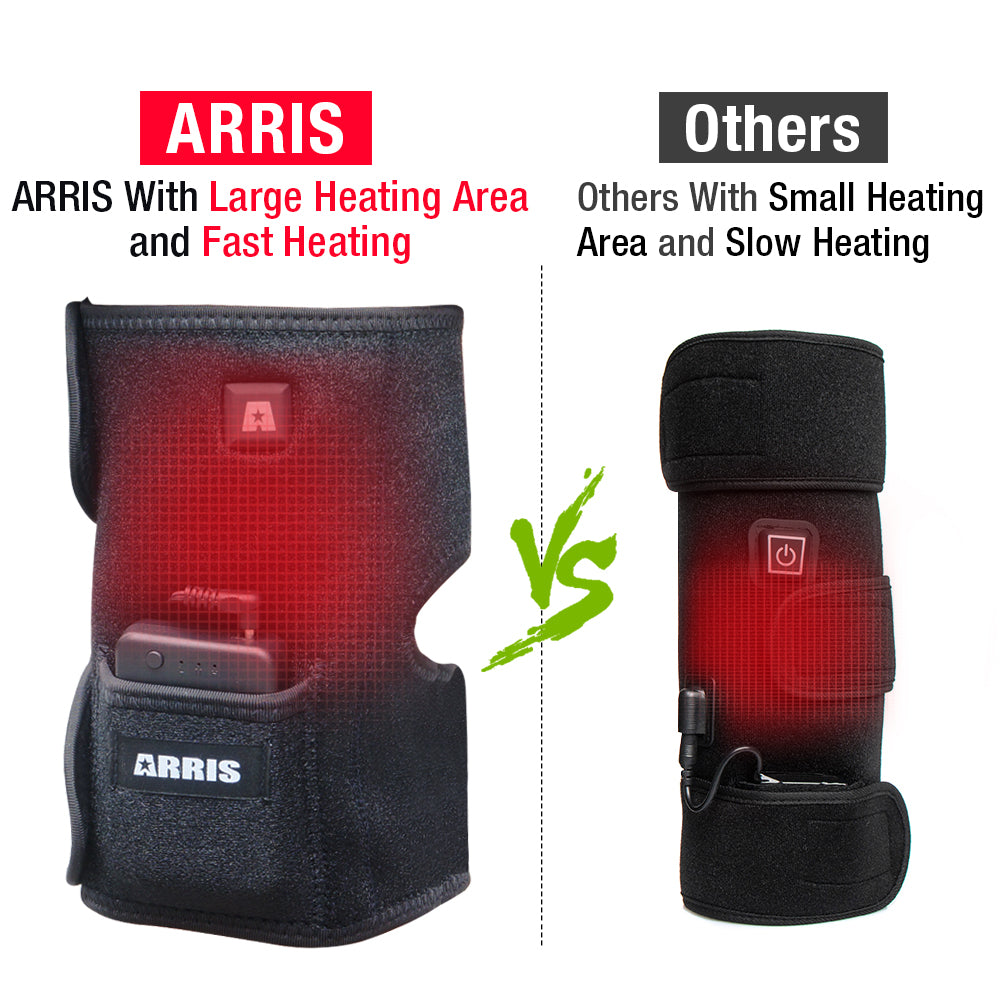 ARRIS 7.4V 4200mah Battery Therapy Heated Knee Pad Wrap and Electric H –  arrislife