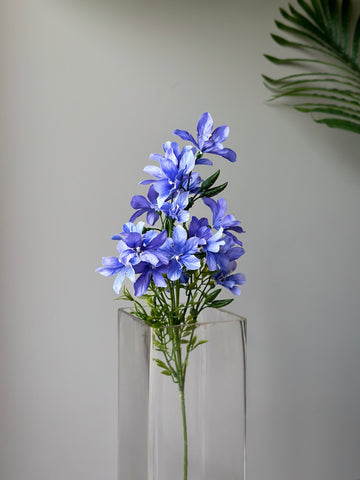This is a product image of Artificial Freesia Stem - Lavender on www.masonhome.in