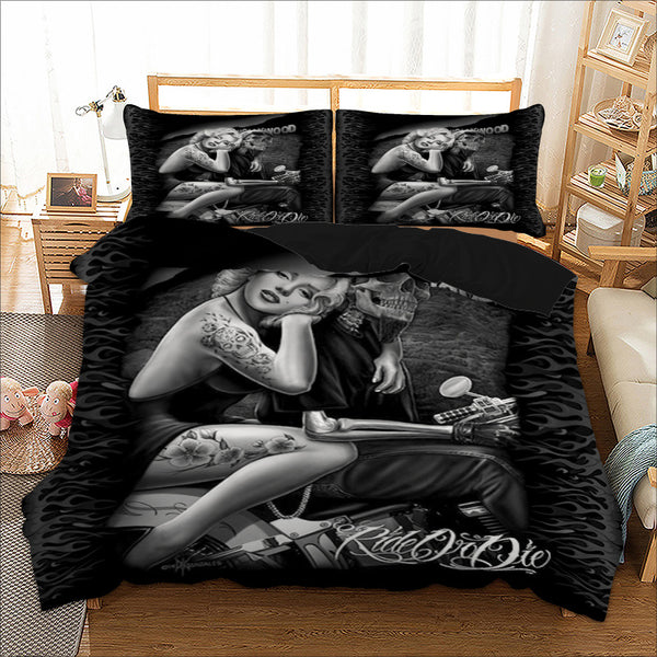 Marilyn Monroe 3d Duvet Cover 3pcs Set All Things Everyone Shop